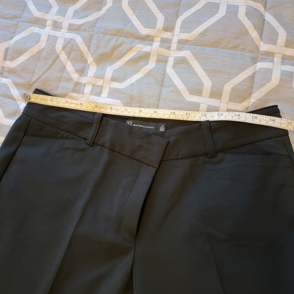 New York & Company Black dress pants 14P - Picture 3 of 4